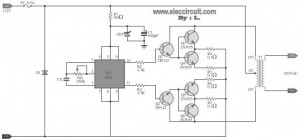Inverter Circuit Diagram 100w on 100w Dc Power Inverter Circuit Diagram 300x139 100w Dc Power Inverter